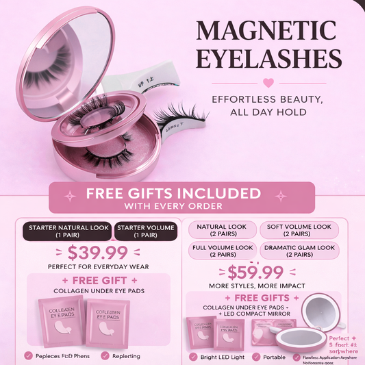Lorvyno™ Magnetic Lash Kit (No Glue Needed)