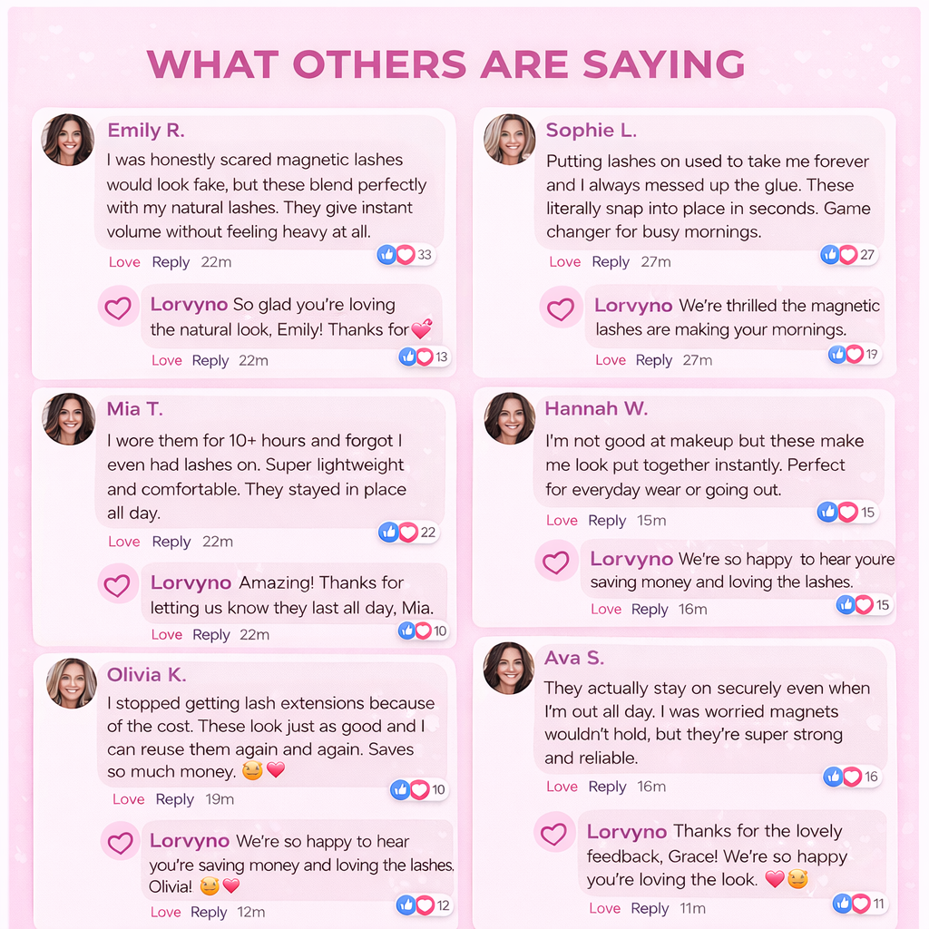 Lorvyno™ Magnetic Lash Kit (No Glue Needed)