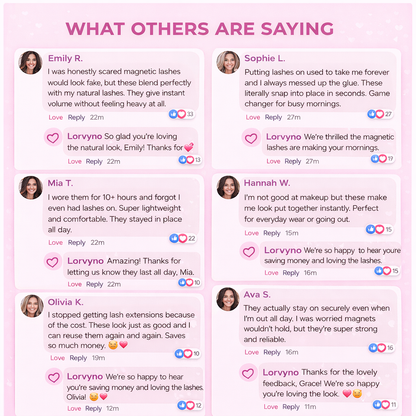 Lorvyno™ Magnetic Lash Kit (No Glue Needed)